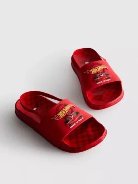 Hot Wheels-slippers met hielband
