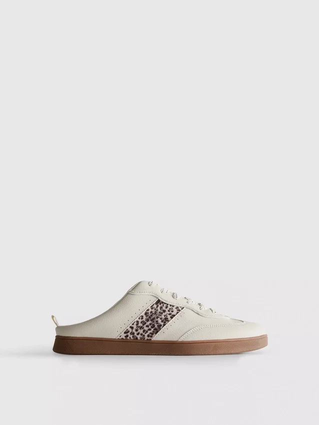 Instapsneakers met rubberen zool