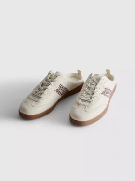 Instapsneakers met rubberen zool
