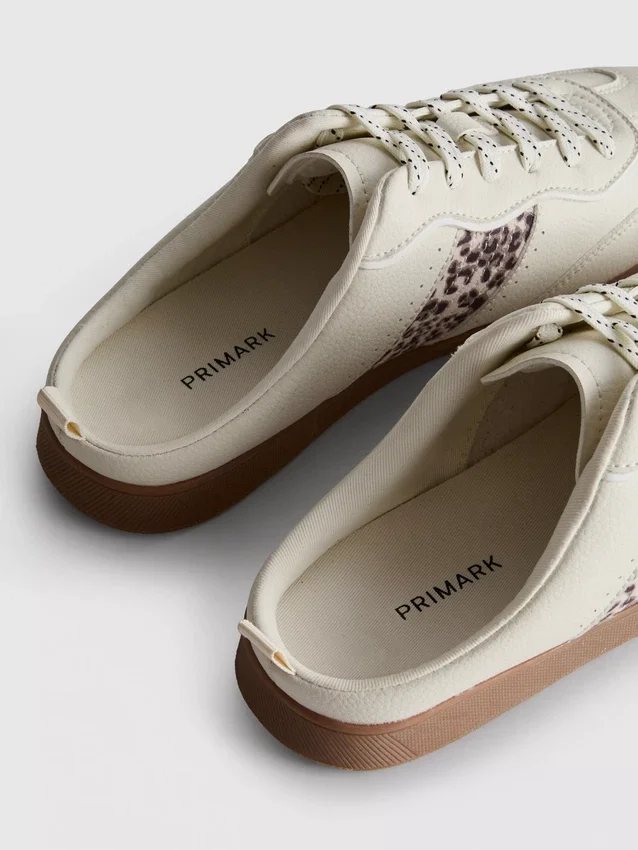 Instapsneakers met rubberen zool