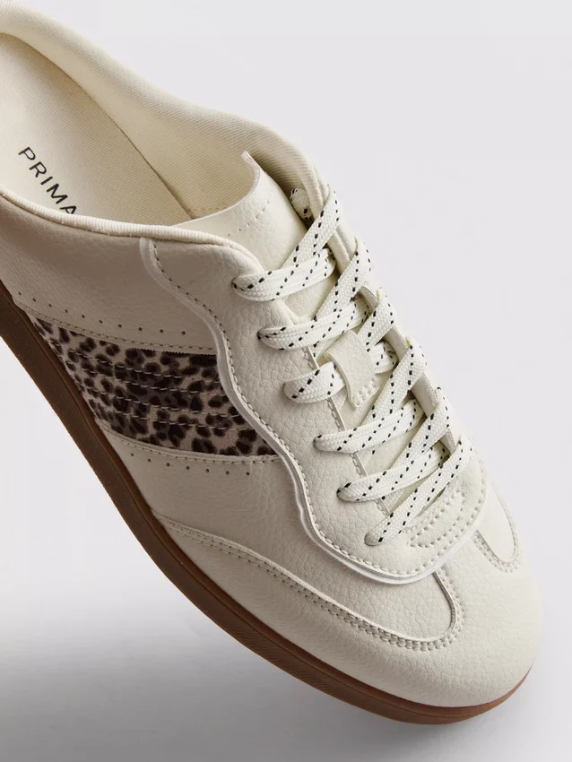 Instapsneakers met rubberen zool