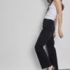 Jeans met hoge taille en rechte pijpen