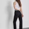 Jeans met hoge taille en rechte pijpen
