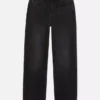 Jeans met hoge taille en rechte pijpen