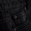 Jeans met hoge taille en rechte pijpen