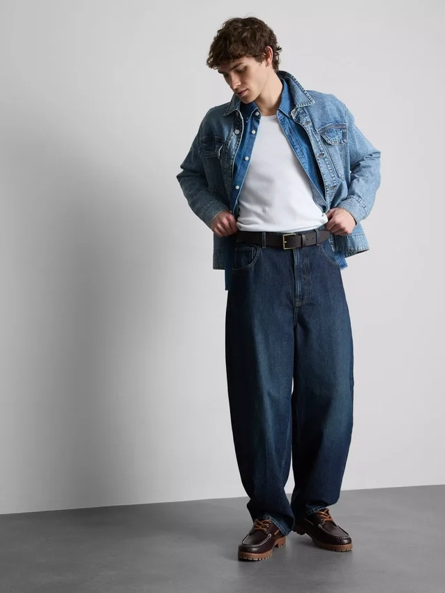 Jeans met middelhoge taille