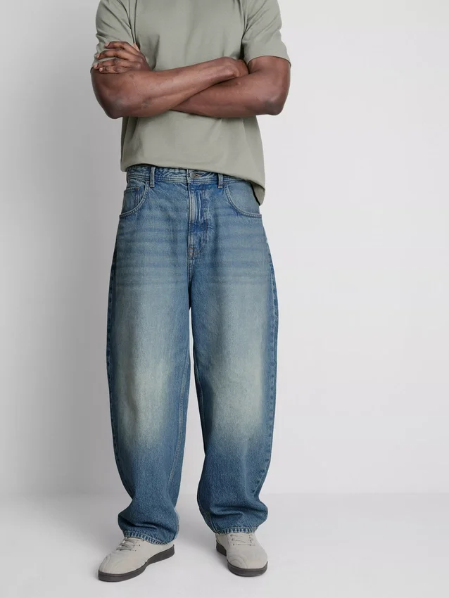Jeans met middelhoge taille