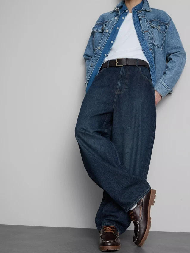 Jeans met middelhoge taille