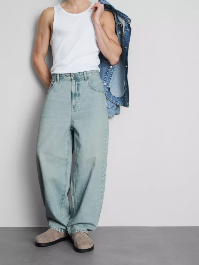 Jeans met middelhoge taille