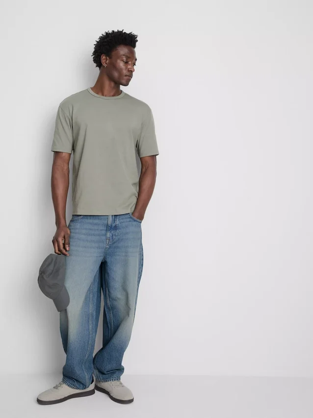 Jeans met middelhoge taille