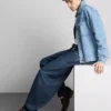 Jeans met middelhoge taille