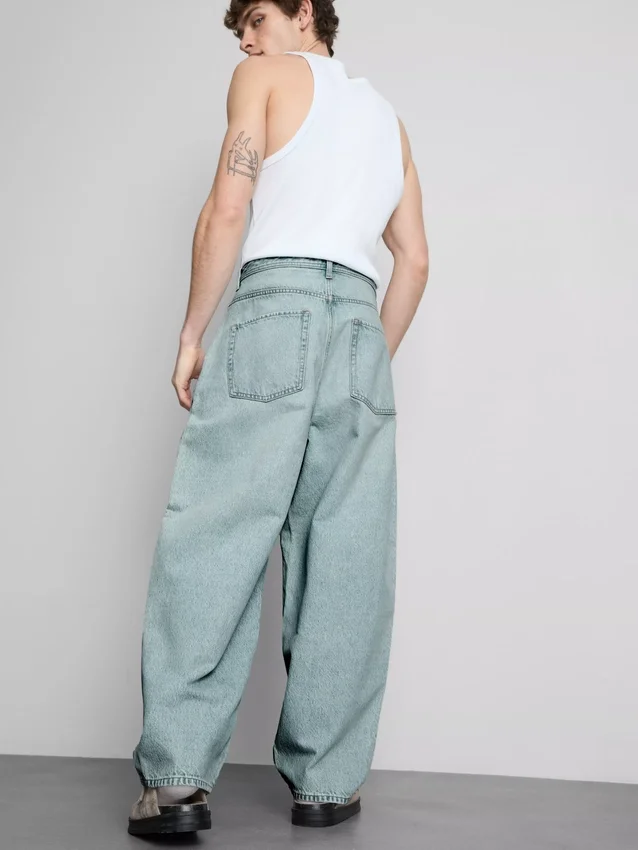 Jeans met middelhoge taille