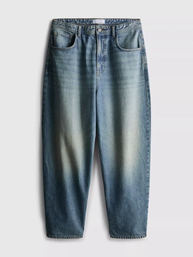 Jeans met middelhoge taille