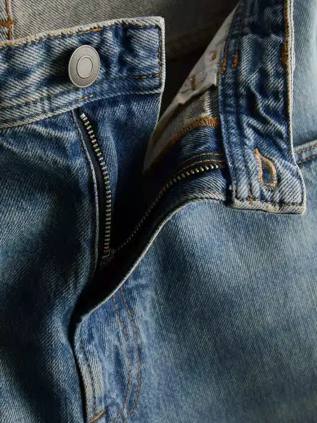 Jeans met middelhoge taille