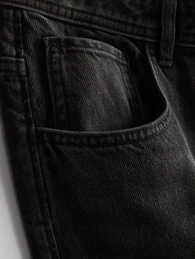Jeans met middelhoge taille