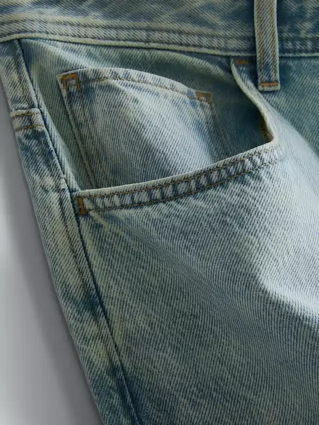 Jeans met middelhoge taille