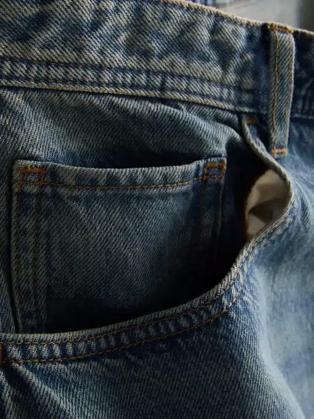 Jeans met middelhoge taille