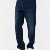 Jeans met rechte pijpen en middelhoge taille