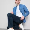 Jeans met rechte pijpen en middelhoge taille