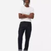Jeans met rechte pijpen en middelhoge taille