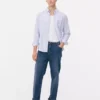 Jeans met rechte pijpen en middelhoge taille