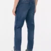Jeans met rechte pijpen en middelhoge taille