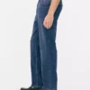 Jeans met rechte pijpen en middelhoge taille