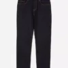 Jeans met rechte pijpen en middelhoge taille