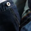 Jeans met rechte pijpen en middelhoge taille