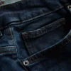 Jeans met rechte pijpen en middelhoge taille