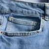 Jeans met rechte pijpen en middelhoge taille