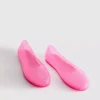 Jelly ballerina's met platte schoenen