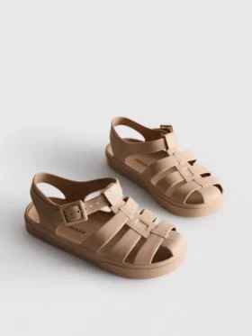 Jelly-sandalen met kooiconstructie