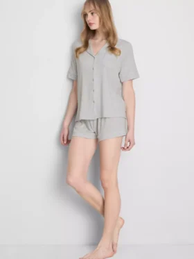 Jersey boyfriend korte pyjamaset