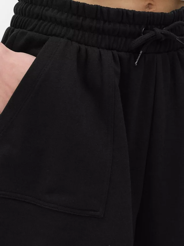 Jersey-short met trekkoord