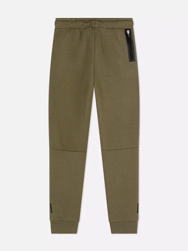 Joggingbroek met boorden en panelen