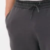 Joggingbroek met elastische tailleband en omgeslagen boorden