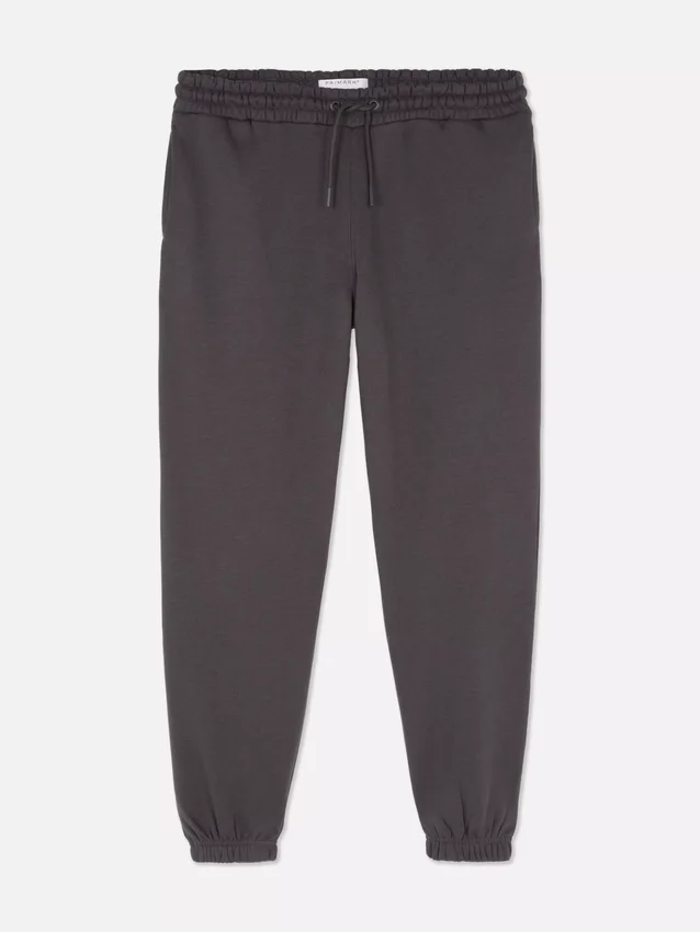 Joggingbroek met elastische tailleband en omgeslagen boorden