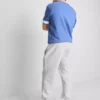 Joggingbroek met elastische tailleband en omgeslagen pijpen