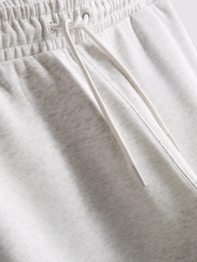 Joggingbroek met elastische tailleband en omgeslagen pijpen