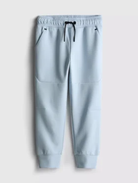 Joggingbroek met gebonden boorden