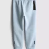 Joggingbroek met gebonden boorden