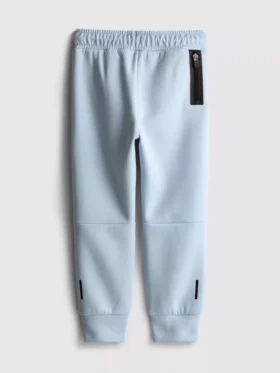 Joggingbroek met gebonden boorden