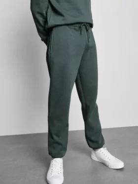 Joggingbroek met omgeslagen boorden