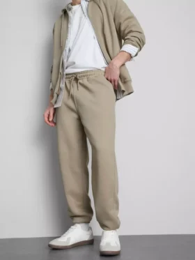Joggingbroek met omgeslagen boorden
