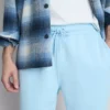 Joggingbroek met omgeslagen boorden