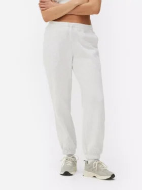 Joggingbroek met omgeslagen pijpen en trekkoord