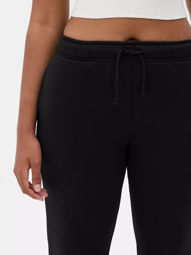 Joggingbroek met rechte pijpen