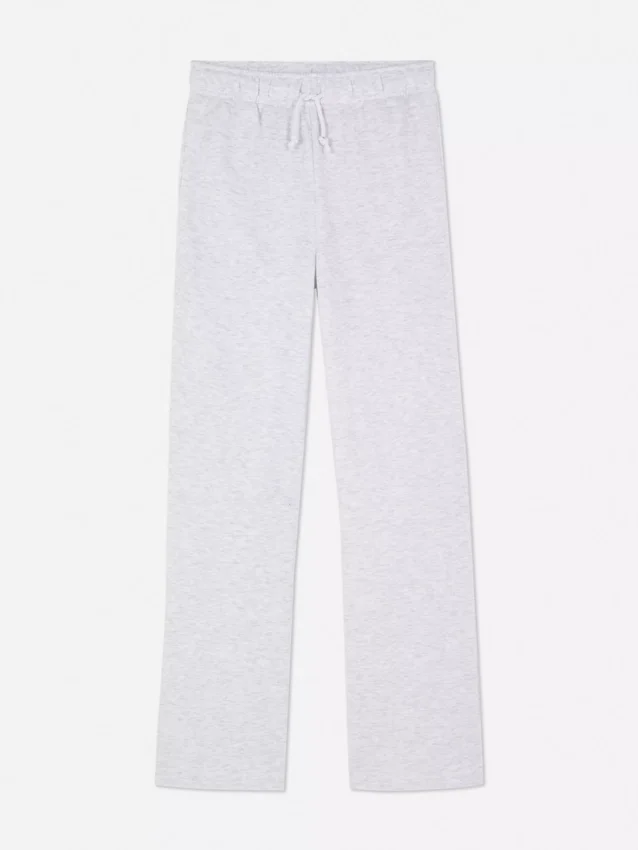 Joggingbroek met rechte pijpen