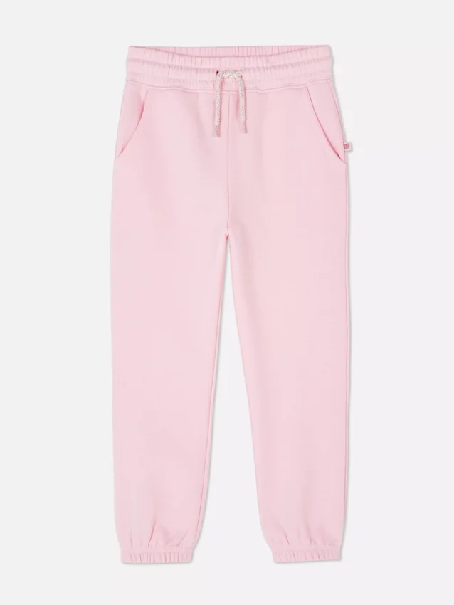 Joggingbroek met trekkoord en omgeslagen pijpen
